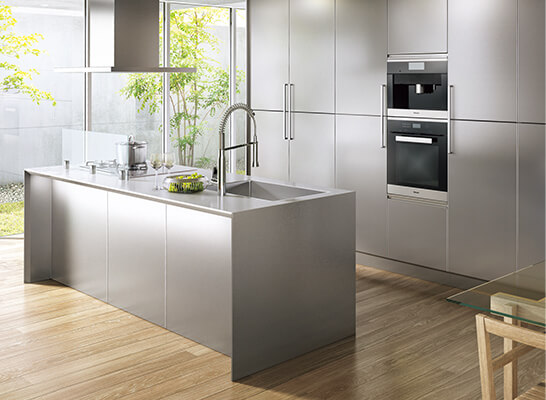 オールステンレスキッチンの魅力とは オリバーリフォーム大辞典 富山 石川県でリフォームをお考えならオリバーへお任せ下さい