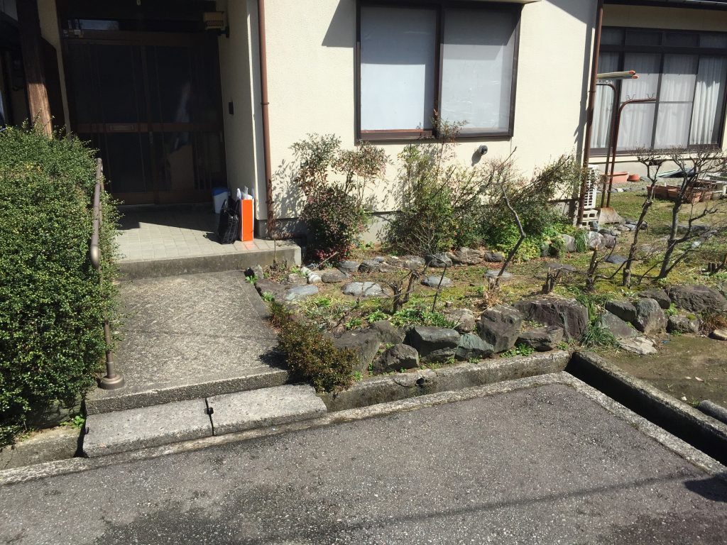 富山市ｉ様邸外構工事 スロープ 土間コンクリート工事 富山店ブログ 富山 石川県でリフォームをお考えならオリバーへお任せ下さい