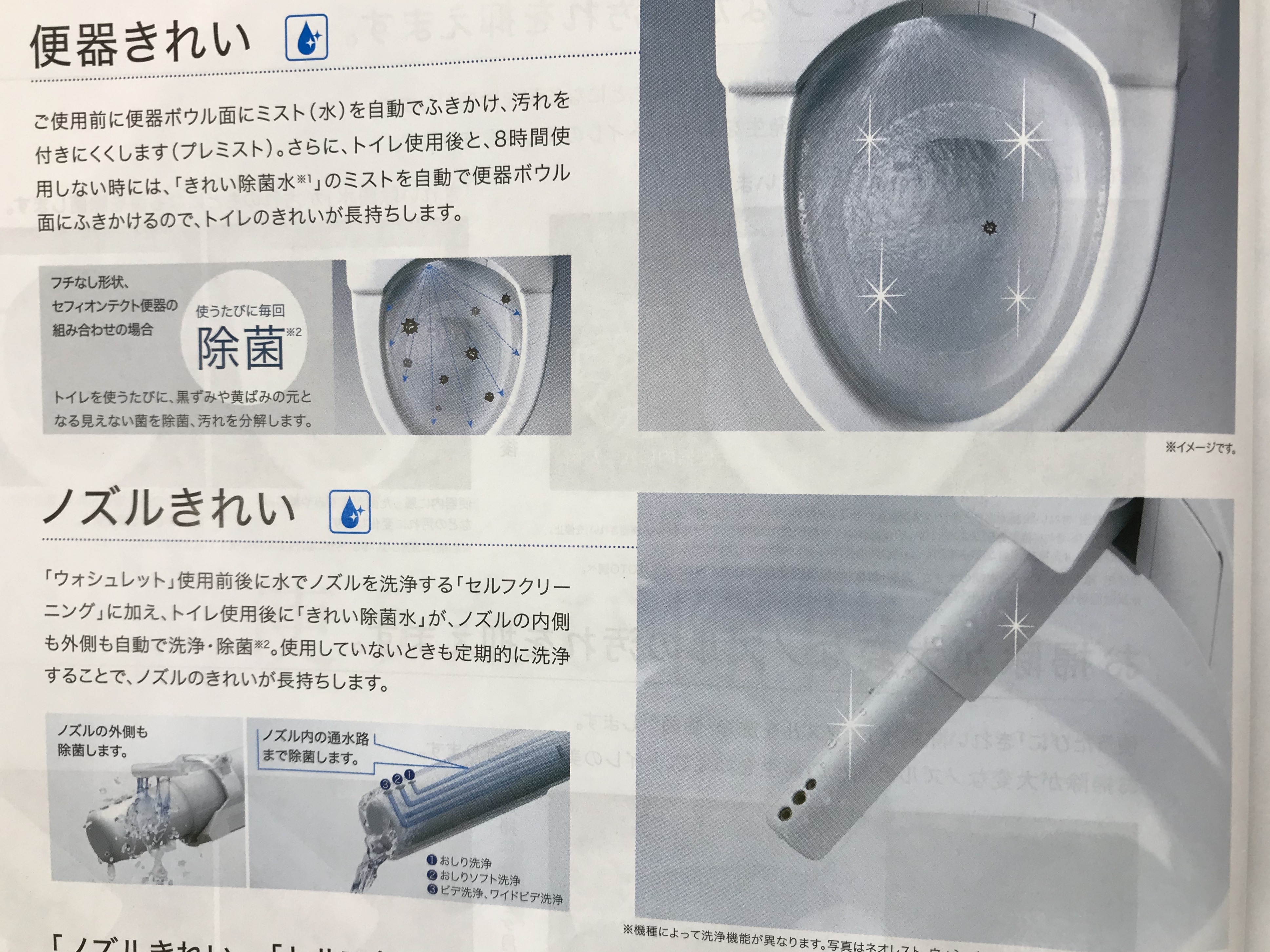TOTO トイレの特徴 御経塚店ブログ 富山・石川県でリフォームをお考えならオリバーへお任せ下さい！