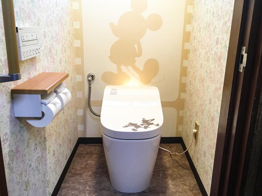 富山市 | トイレ（ご夫婦用） Panasonic アラウーノL150 ディズニー 